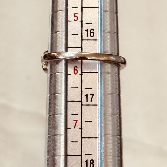 Silver Tone Heart & Cross Ring Open & Adjustable Vintage - Picture 6 of 12